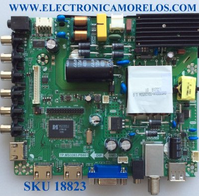 MAIN / FUENTE / (COMBO) / AVERA K15121331 / TP.MS3393.PB801 / E241819 / 12134083574 / MODELO 40AER10